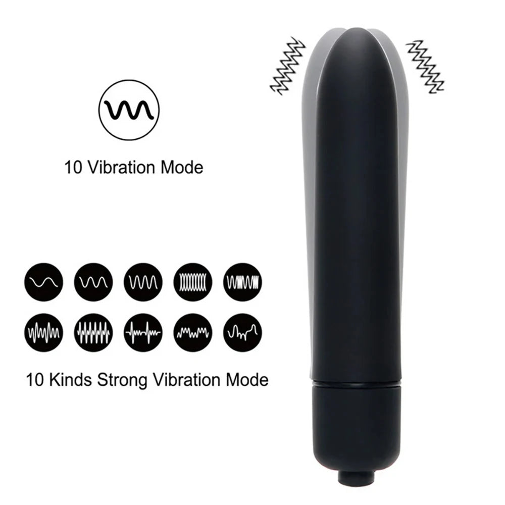 Image d'explication de l'œuf vibromasseur, détails des modes de vibration du vibromasseur du coffret.